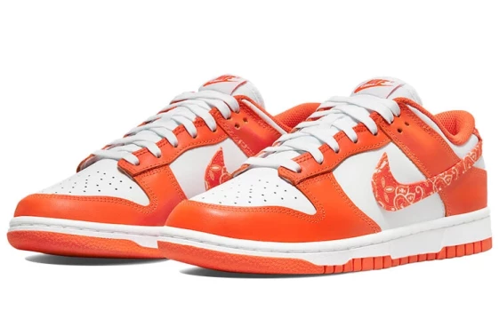 Для треккинга Nike Dunk Low Essential Paisley Pack Orange Women's DH4401-103