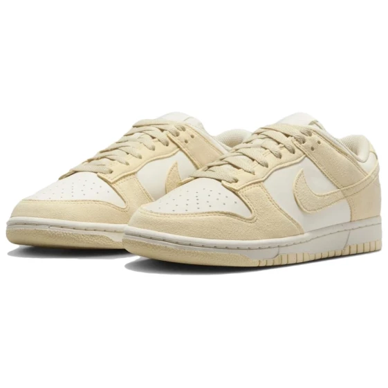 Для треккинга Nike Dunk Anti-Slip Wear-Resistant Low-Top Skateboard Shoes Women's Ecru HJ7673-004