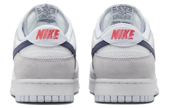 Для треккинга Nike Dunk Low White Grey Navy Aqua Mini Swoosh FJ4227-001