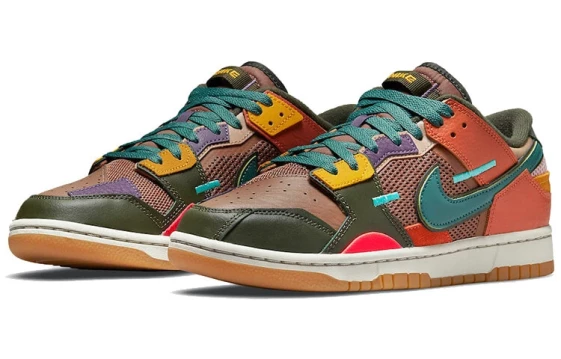 Для треккинга Nike Dunk Low Scrap Archeo Brown DB0500-200