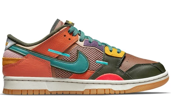 Для треккинга Nike Dunk Low Scrap Archeo Brown DB0500-200