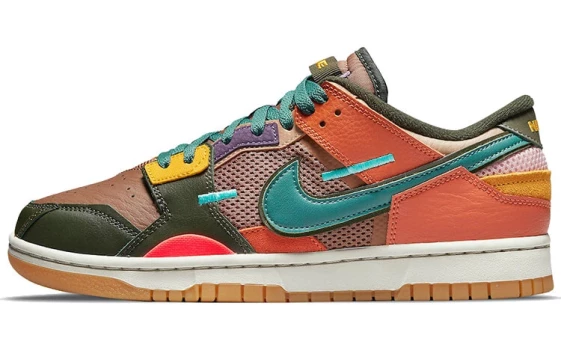 Для треккинга Nike Dunk Low Scrap Archeo Brown DB0500-200