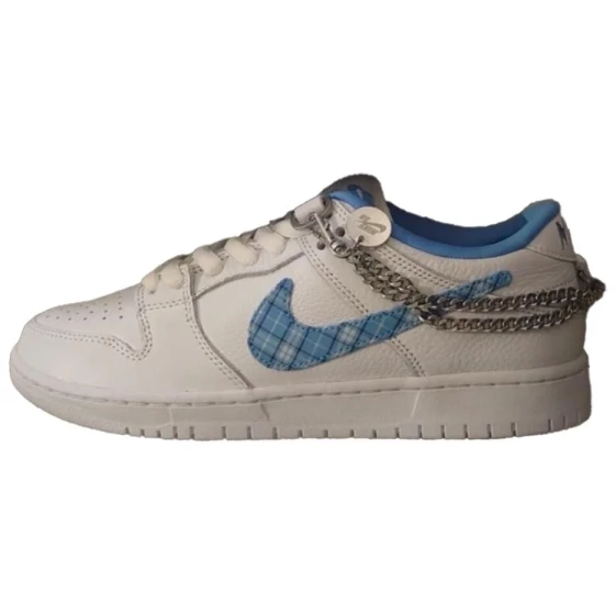 Для треккинга Nike SB Dunk Low Pro X Nicole Hause White And University Blue FZ8802-100