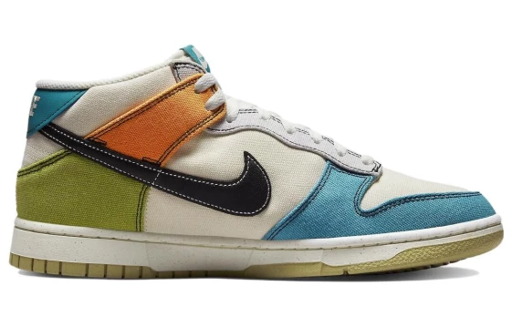 Для треккинга Nike Dunk Mid Pale Ivory Multi DV0830-100