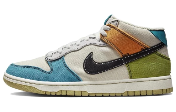 Для треккинга Nike Dunk Mid Pale Ivory Multi DV0830-100