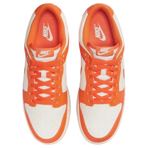 Для треккинга Nike Dunk Anti-Slip Wear-Resistant Low-Top Skateboard Shoes Men's White Orange HF5441-106