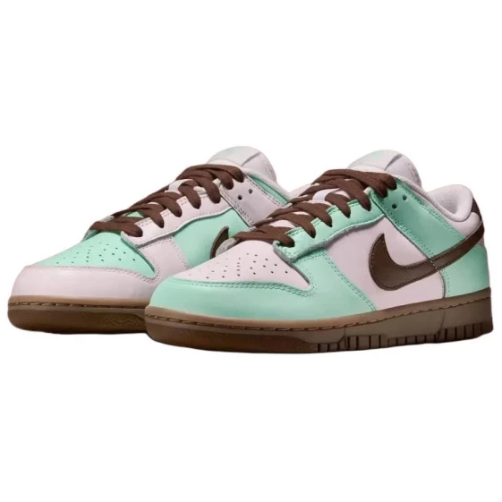 Для треккинга Nike Dunk Anti-Slip Wear-Resistant Low-Top Skateboard Shoes Unisex Pink Green Brown IH0821-679