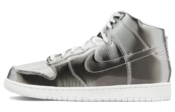 Для треккинга Nike Dunk High Clot Metallic Silver With Card DH4444-900