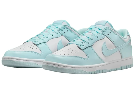 Nike Dunk Anti-Slip Wear-Resistant Low-Top Kids' Skateboarding Shoes Pink White Teenagers DO6485-600(Team-59女款粉SBOX)