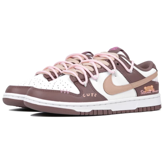 Для треккинга Nike Dunk Non-slip Lightweight Low-Top Skateboard Shoes Women's True Red HJ3491-161(女款正红SBOX)