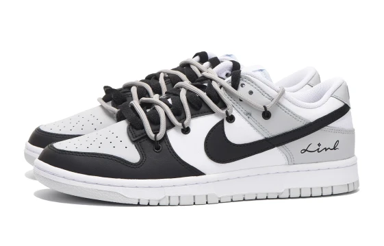 Nike Dunk Anti Slip Wear Resistant Low Top Skateboard Shoes Unisex White DD1391-100（team883-蜘蛛网盘）