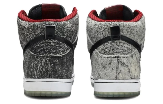 Nike Dunk Golden Snake Pearlescent Anti Slip Wear Resistant Low Top Skateboard Shoes Unisex Black White Gold DD1391-100(Team919-金蛇珠光)