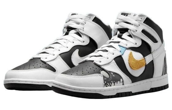 Для треккинга Nike Dunk High See Through White Black Women's DZ7327-001