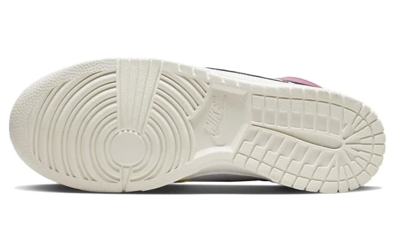 Nike Dunk Pink Ink Butterfly Anti Slip Wear Resistant Low Top Skateboard Shoes Unisex Black Pink DD1391-100（Team883-粉墨蝴蝶）