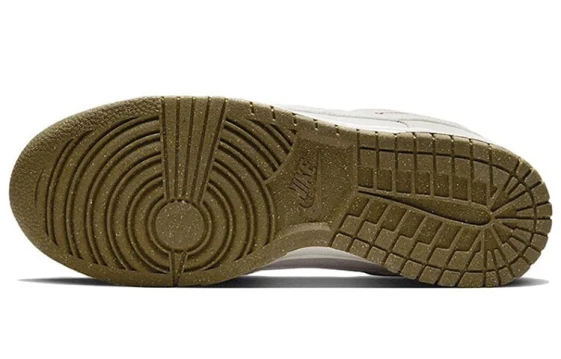 Nike Dunk Slip-Resistant Cushioning Abrasion-Resistant Low-Top Kids' Skateboarding Shoes Gray Black Teenagers CW1590-100(Team44-海棠朵朵)