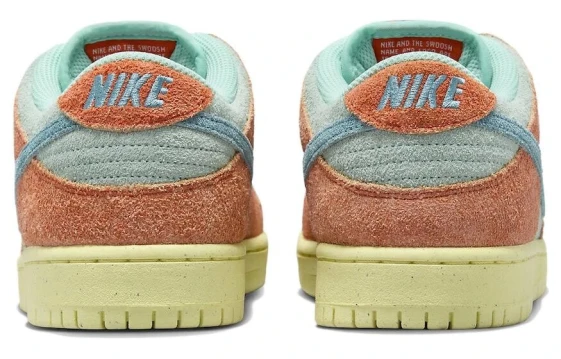 Nike Dunk Anti-Slip Wear-Resistant Low-Top Skateboard Shoes Unisex White Pink DD1391-100(Team354-秘藏)