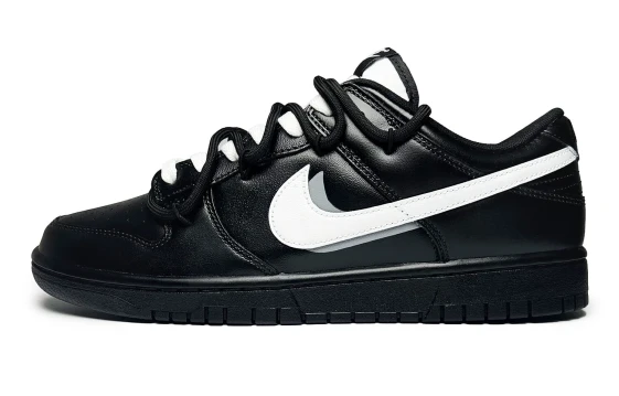 Nike Dunk Low Low-Top Skateboard Shoes Men's Gray DV0831-101(Team59-男款水墨三SBOX)