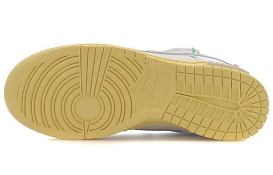 Nike Dunk Anti Slip Wear Resistant Low Top Skateboard Shoes Unisex Light Blue DD1391-100(Team883-字母涂鸦)