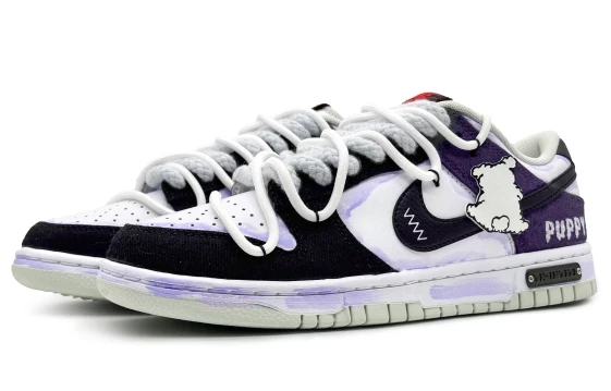 Для треккинга Nike Dunk Low Cl Black White Varsity Red 304714-016