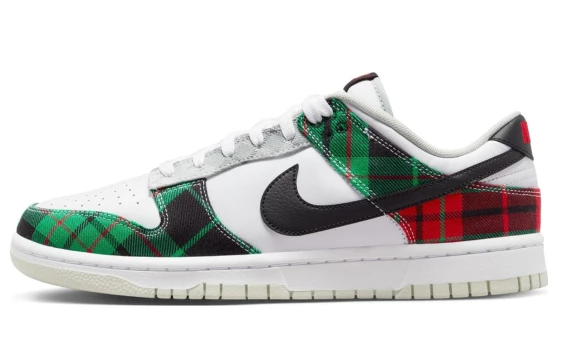 Для треккинга Nike Dunk Low Cl Black White Varsity Red 304714-016