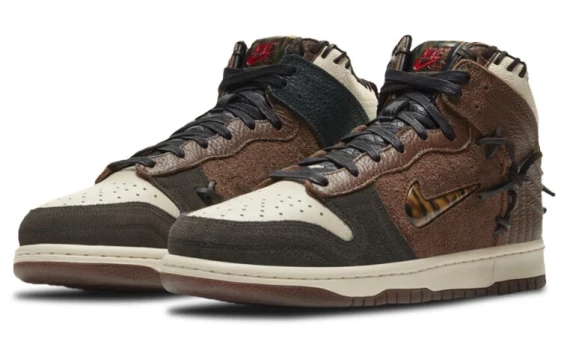 Для треккинга Nike Dunk High Bodega Legend Fauna Brown CZ8125-200