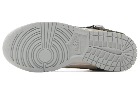 Nike Dunk Anti-Slip Wear-Resistant Low-Top Skateboard Shoes Men's Gray White FJ4188-100(Team40-一键启动男白灰)