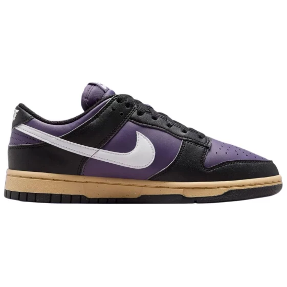 Для треккинга Nike Dunk Anti-Slip Wear-Resistant Low-Top Skateboard Shoes Women's Purple Black DD1873-500