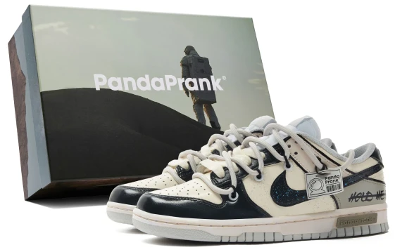 Nike Dunk Anti-Slip Wear-Resistant Low-Top Skateboard Shoes Men's Gray White FJ4188-100(Team40-一键启动男白灰)