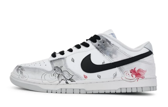 Для треккинга Nike Dunk Low Retro PRM "Graffiti" Sneakers DM0108-400