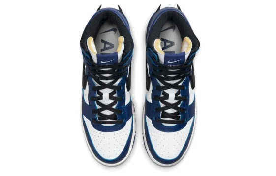 Nike Dunk Ocean's Heart Anti Slip Wear Resistant Low Top Skateboard Shoes Unisex White Blue DV0833-106（Team626-海洋之心-SBOX）