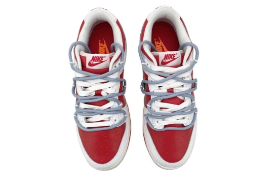 Для треккинга Nike Dunk High White Magma Orange Women's DV6986-100