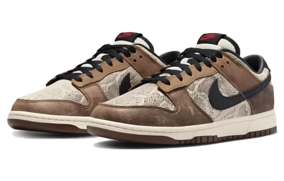 Для треккинга Nike Dunk Low Premium CO.JP Brown Snakeskin FJ5434-120