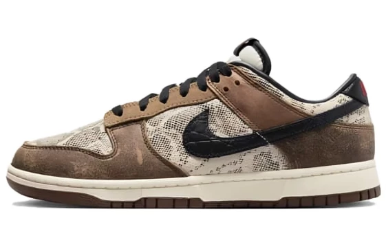 Для треккинга Nike Dunk Low Premium CO.JP Brown Snakeskin FJ5434-120