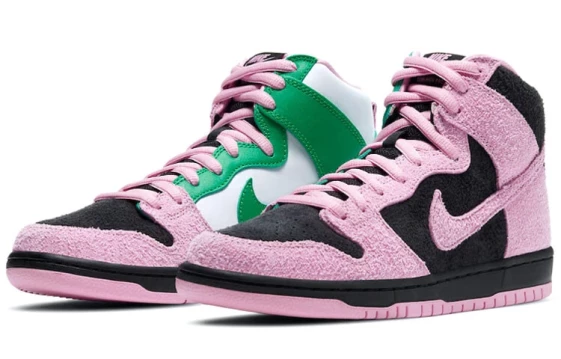 Для треккинга Nike Dunk High Pro Premium SB Invert Celtics CU7349-001