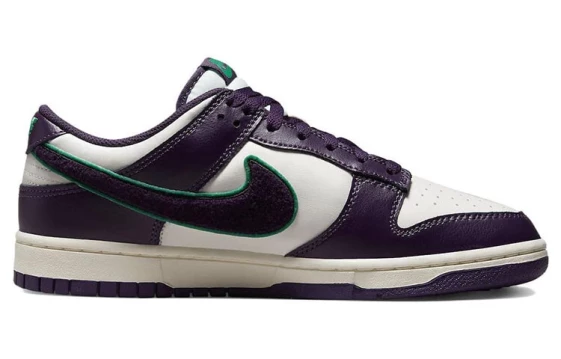 Для треккинга Nike Dunk Low Chenille Swoosh Sail Grand Purple DQ7683-100