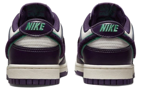 Для треккинга Nike Dunk Low Chenille Swoosh Sail Grand Purple DQ7683-100