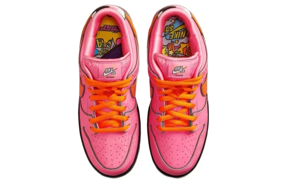 Для треккинга The Powerpuff Girls X Nike SB Dunk Low "Blossom" FD2631-600