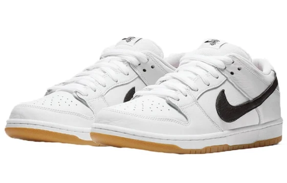 Nike Dunk Anti-Slip And Wear-Resistant Lightweight Low-Top Skateboard Shoes Men's Black DD1391-100(Team603-火焰靶心男款）