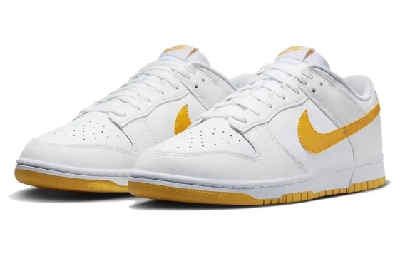 Для треккинга Nike Dunk Low White University Gold DV0831-110