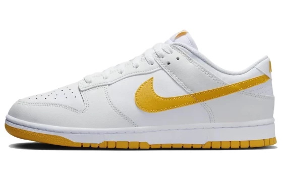 Для треккинга Nike Dunk Low White University Gold DV0831-110