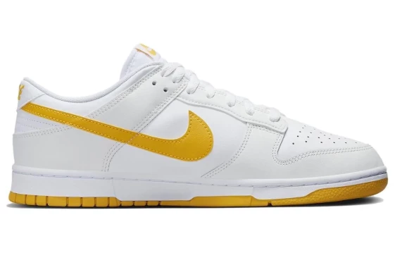 Для треккинга Nike Dunk Low White University Gold DV0831-110