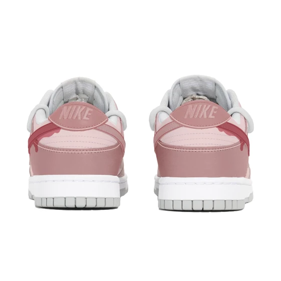 Nike Dunk Lightweight And Breathable Low Top Skateboard Shoes Unisex Red DD1391-100（Team883-永远爱你BOX）