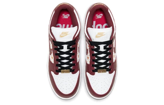 Для треккинга Nike Sb Dunk Low Supreme Stars Barkroot Brown 2021 DH3228-103