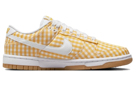 Для треккинга Nike Dunk Low "Yellow Gingham" Women's DZ2777-700