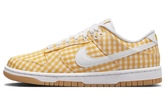 Для треккинга Nike Dunk Low "Yellow Gingham" Women's DZ2777-700