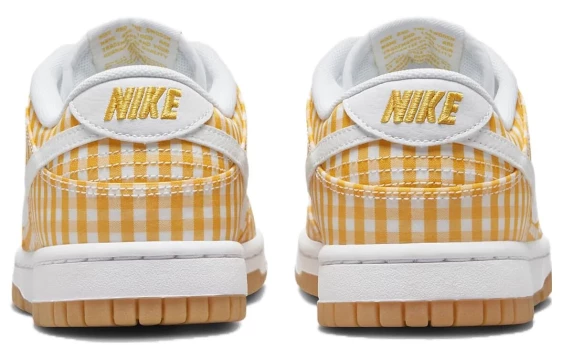 Для треккинга Nike Dunk Low "Yellow Gingham" Women's DZ2777-700