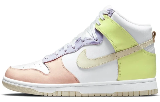 Nike Dunk Slip Resistant Abrasion Resistant Low top Skateboard Shoes Women's Pink Blue Purple HV1799-161(Team501前程巳锦海盐冰酪BOX)