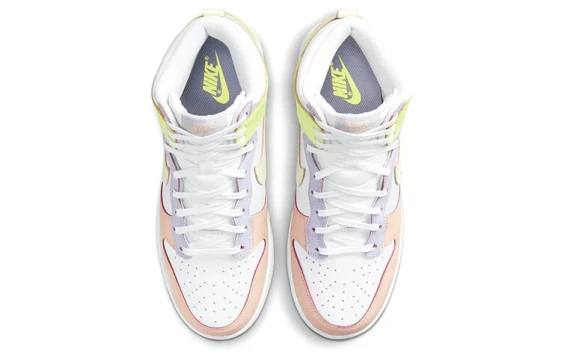 Nike Dunk Slip Resistant Abrasion Resistant Low top Skateboard Shoes Women's Pink Blue Purple HV1799-161(Team501前程巳锦海盐冰酪BOX)