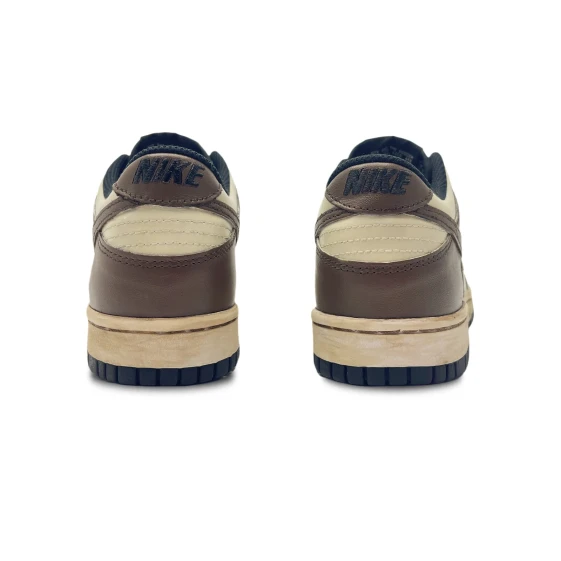 Nike Dunk Dotted Ink Splatter Shadow Line Style Slip-Resistant Low-Top Skateboard Shoes GS Black White CW1590-100(Team366-暗影线形)