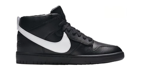 Для треккинга Nike Dunk Lux Chukka Riccardo Tisci Black 910088-001